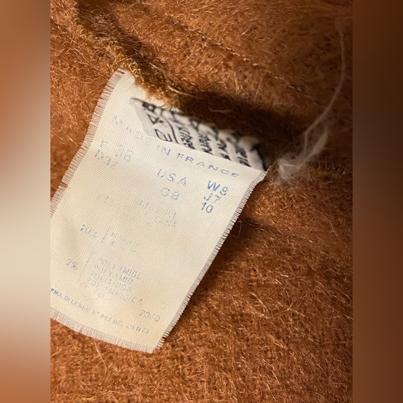 Vintage Guy Laroche “Diffusion”Paris. Mohair cape Circa 198O - Picture 10 of 10